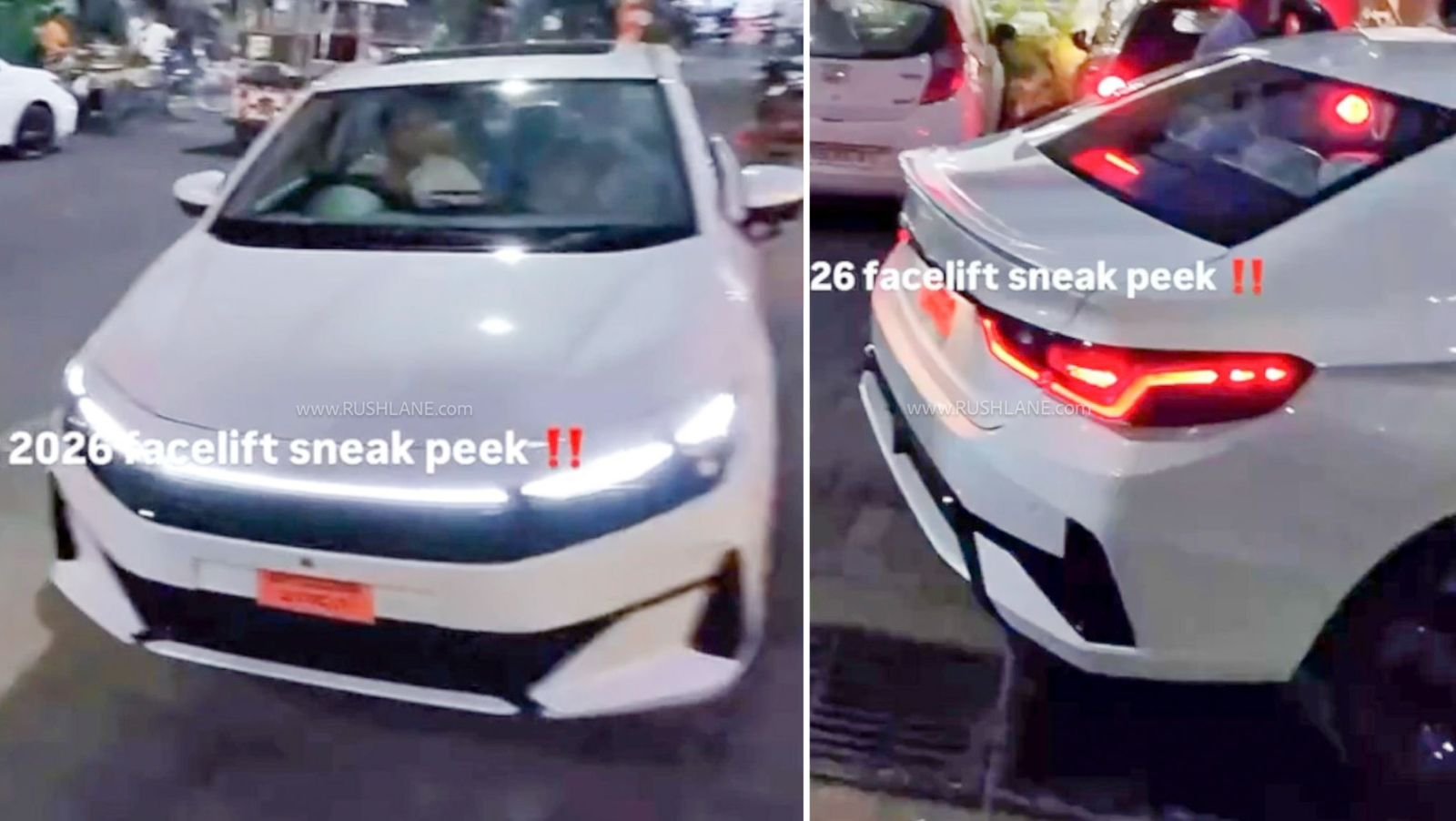 2026 Honda City facelift spied