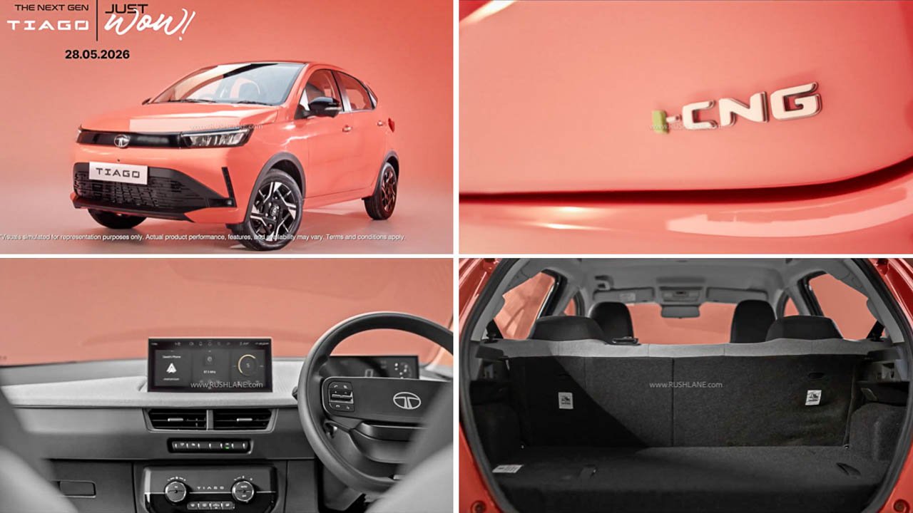 New Tata Tiago CNG Interior