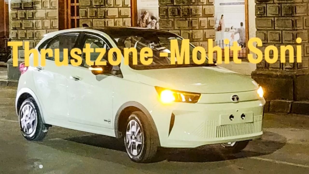 New Tata Tiago secretly spied