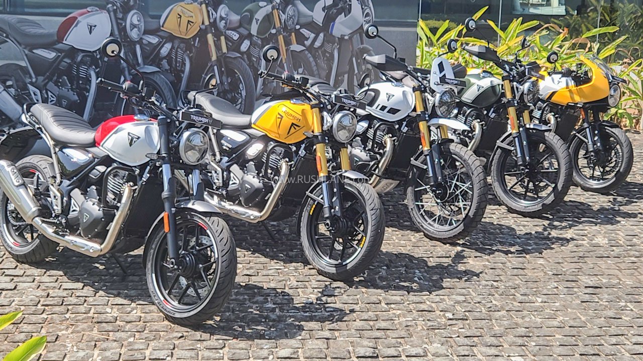 350cc triumph 400 range