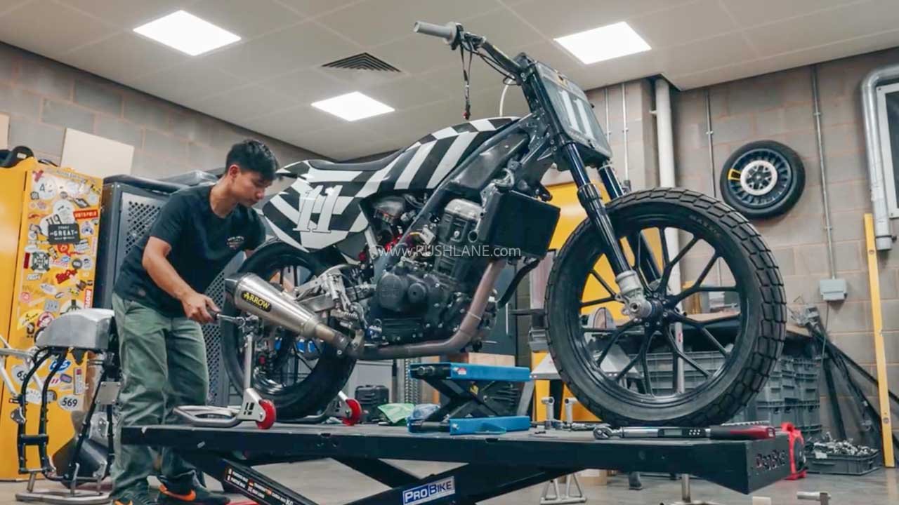 Royal Enfield Sherpa FT MK2 Debut