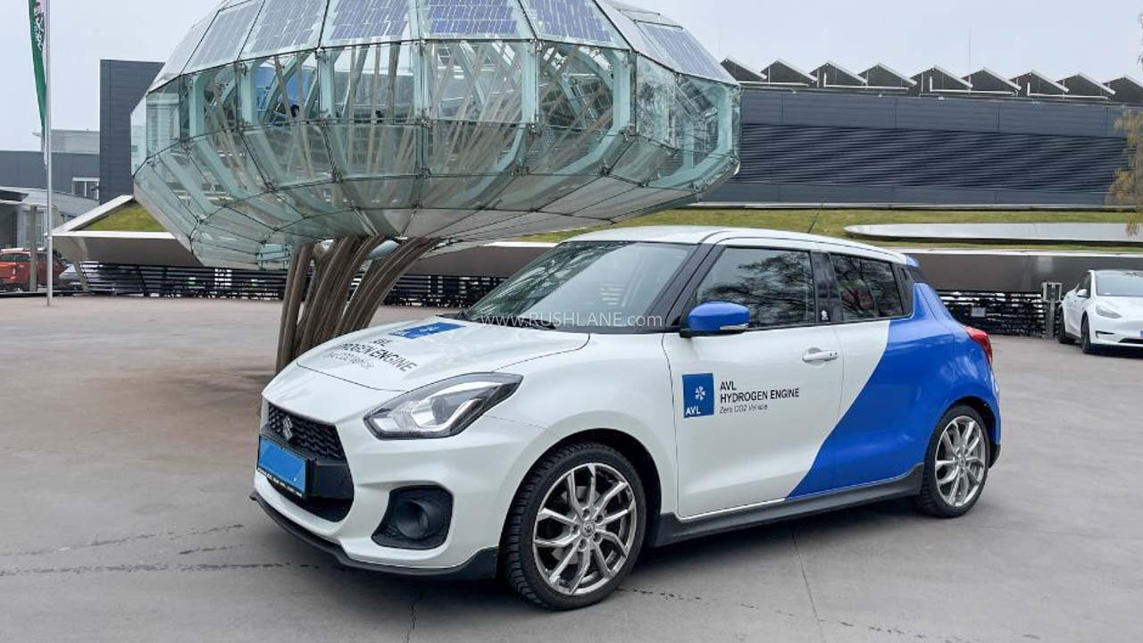 Suzuki Swift Hydrogen showcased