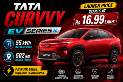 Tata Curvvy EV SeriesX launch price starts at Rs 16.99 lakh – 55 kWh, 502 km range