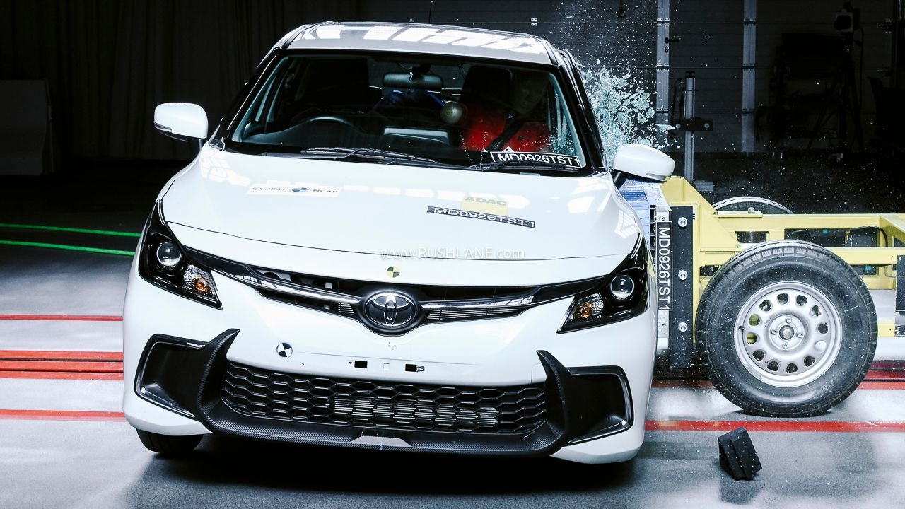 Toyota Starlet Crash Test - Global NCAP