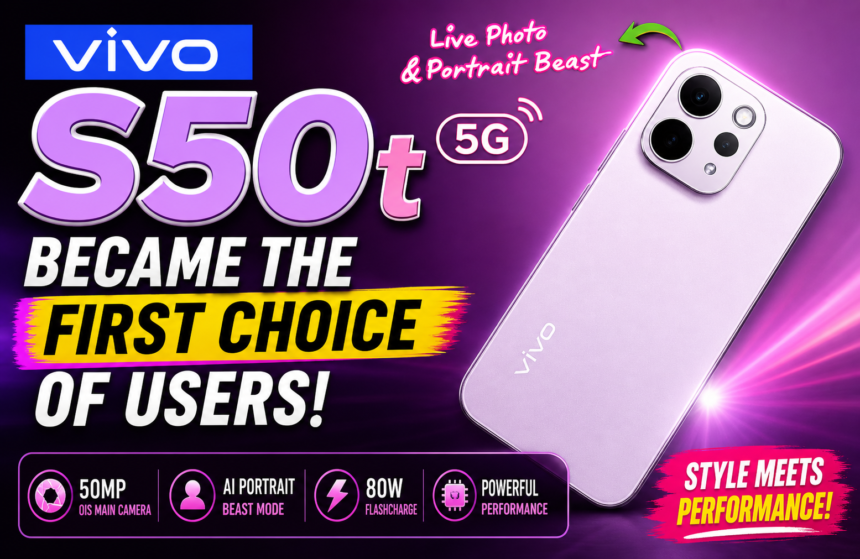 Vivo S50t 5G became the first choice of users
