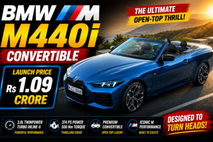 BMW M440i Convertible Launch Price Rs 1.09 crore