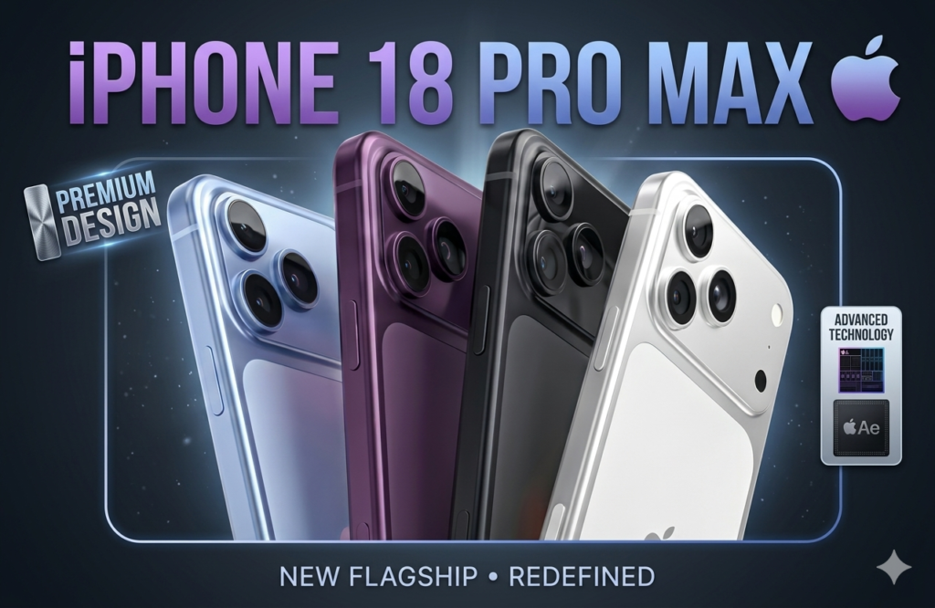 iPhone 18 Pro Max new design