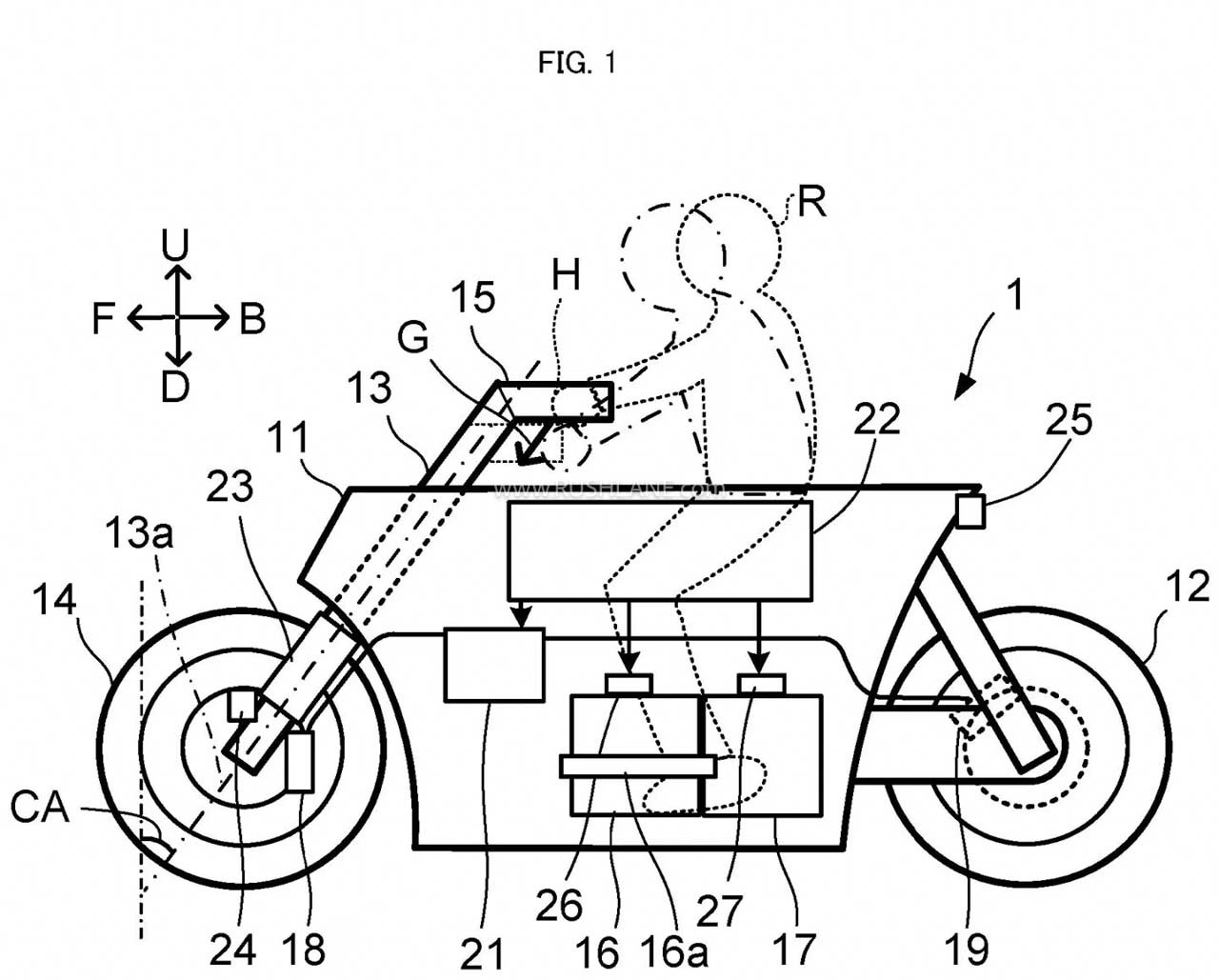 Yamaha Adaptive Cruise Control with Auto Shift Patent