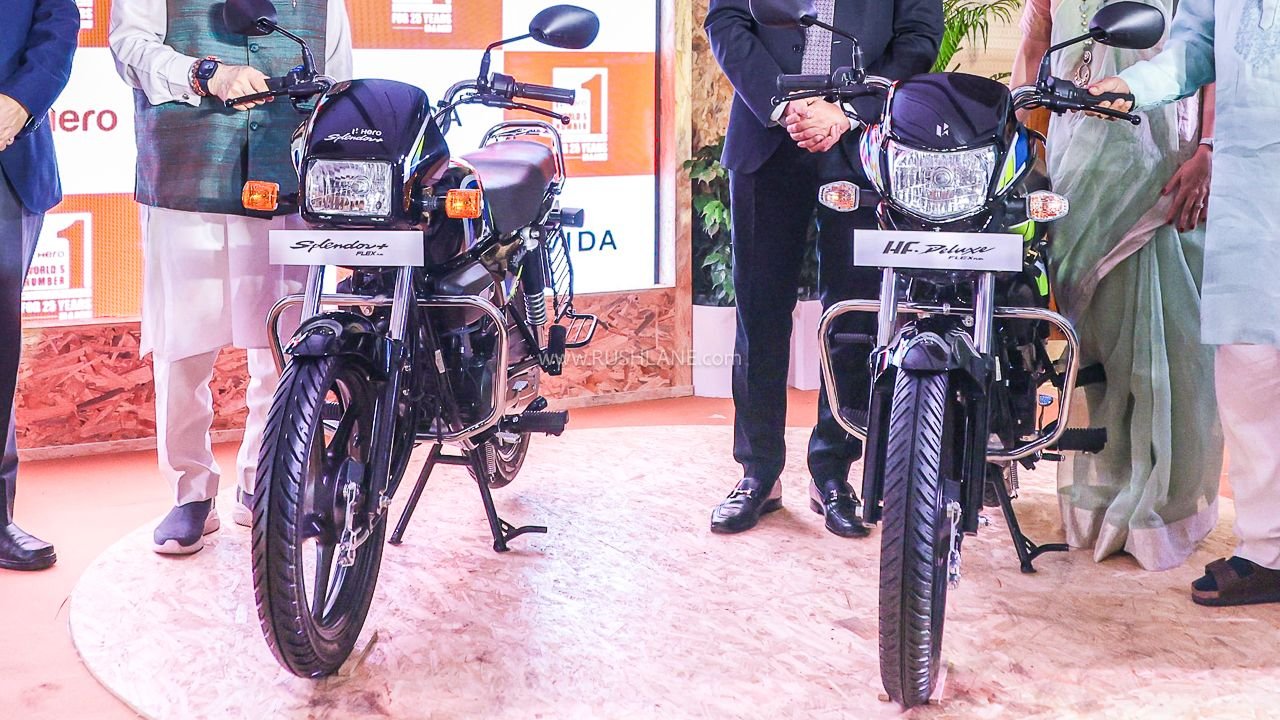 Hero Flex Fuel E85 Splendor and Deluxe