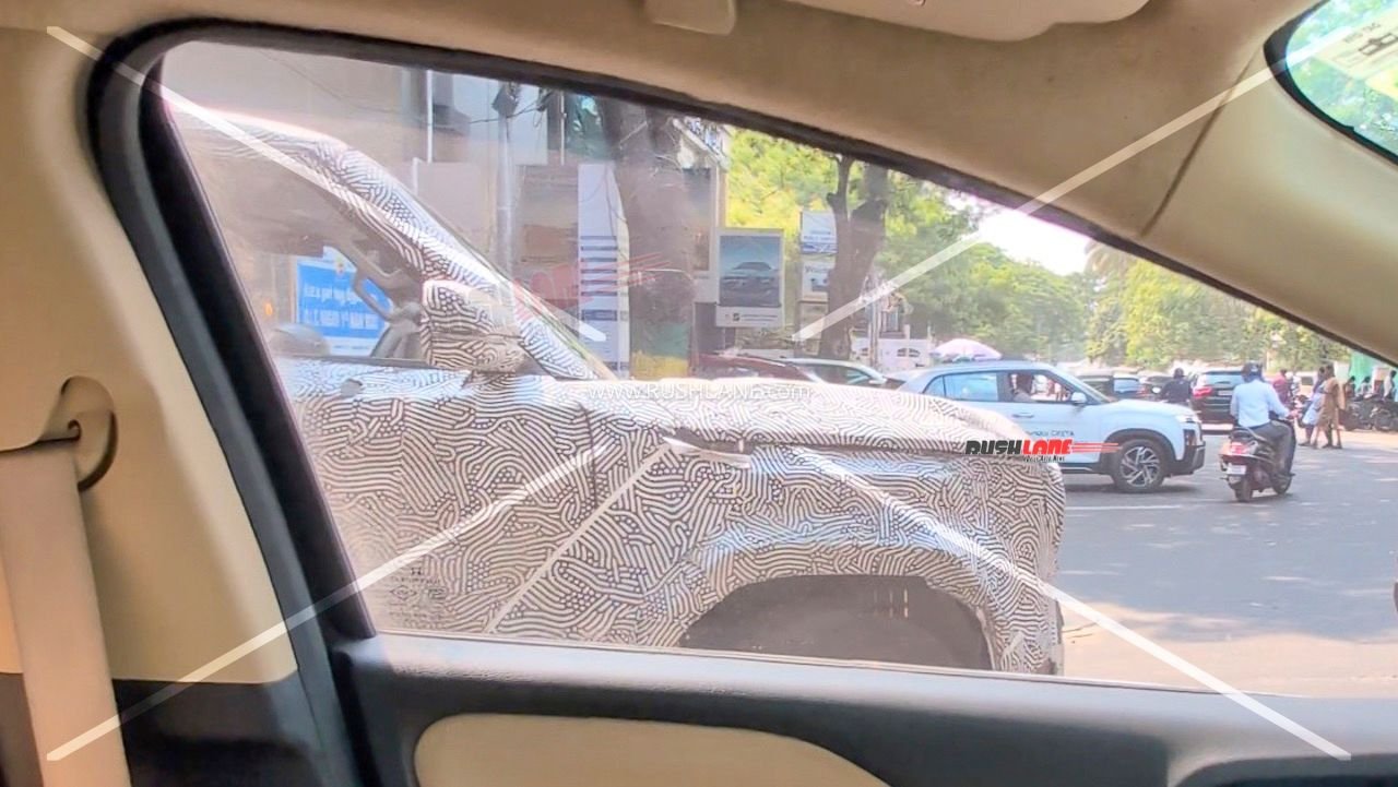 Upcoming Mahindra Vision S spied
