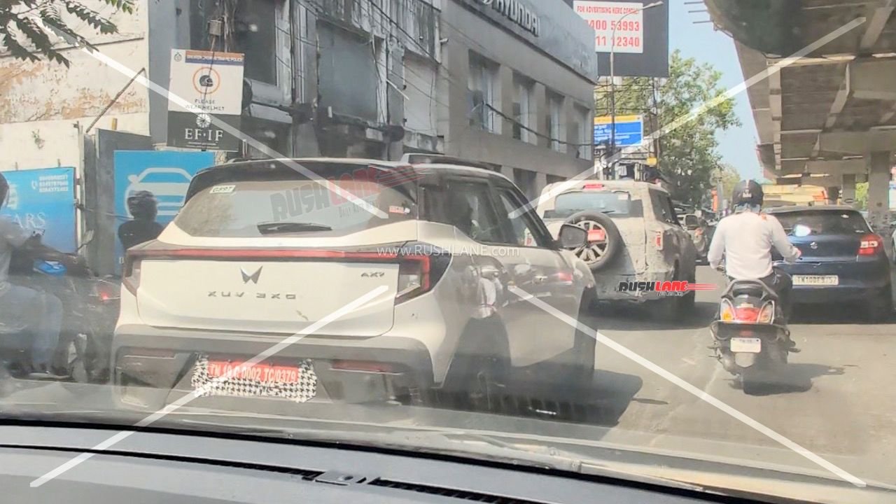 Upcoming Mahindra Vision S spied