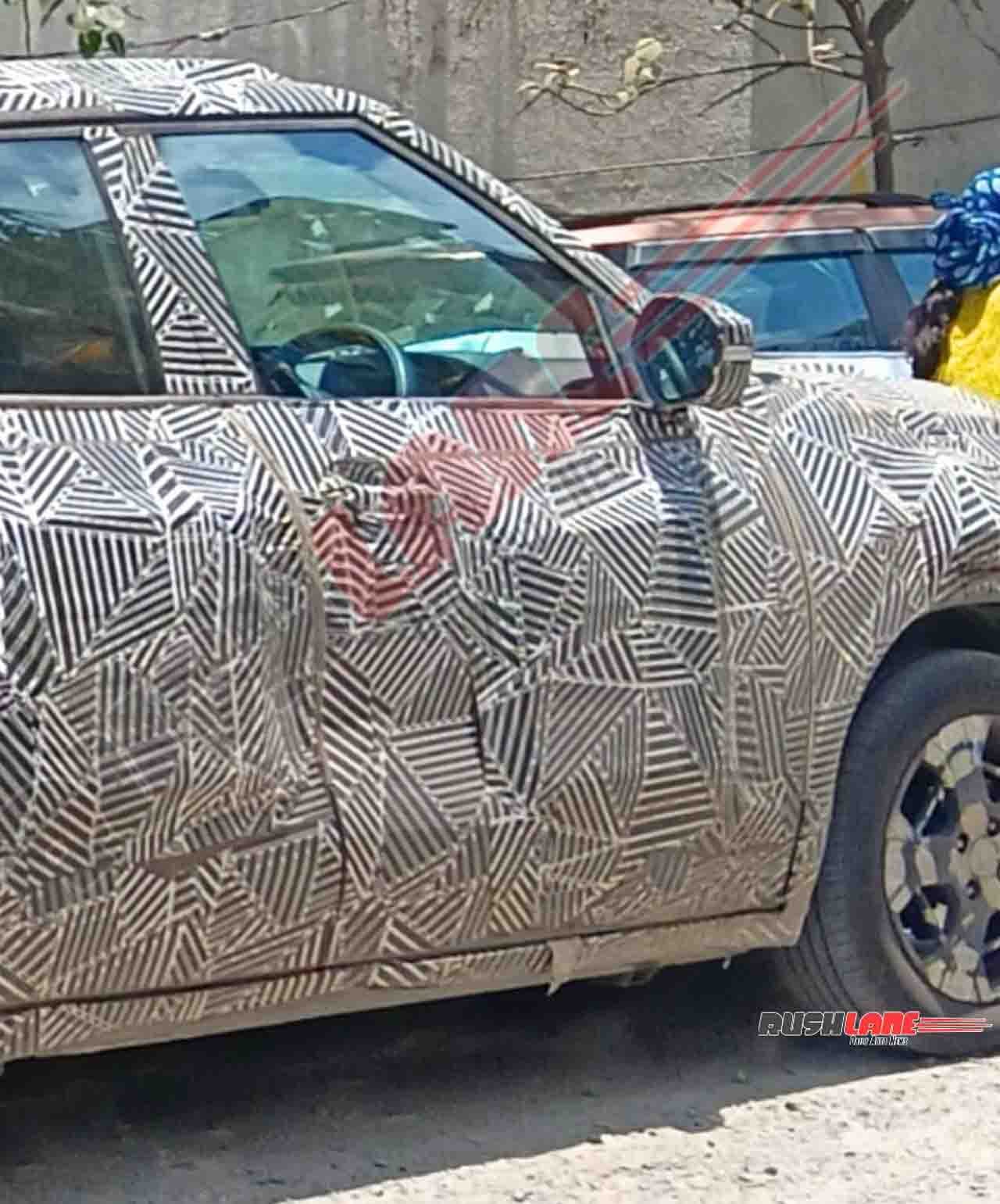 New Tata Punch spotted testing – flex fuel vehicle?