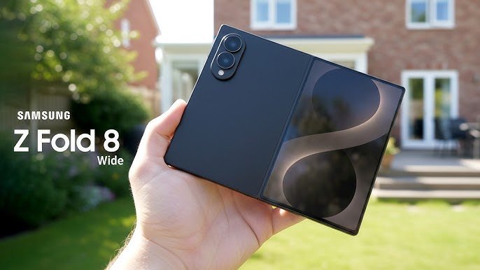 Samsung Galaxy Z Fold 8 black color