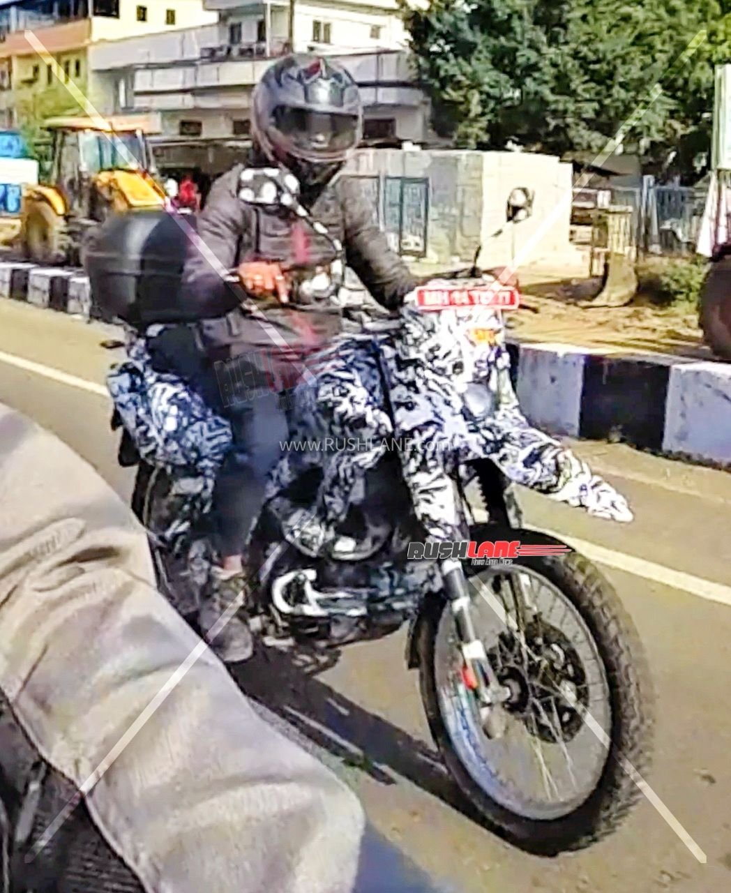 New Bajaj ADV spied