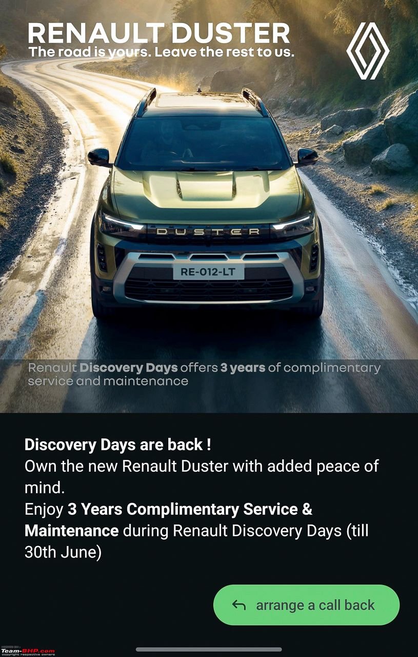 Renault Discovery Days campaign