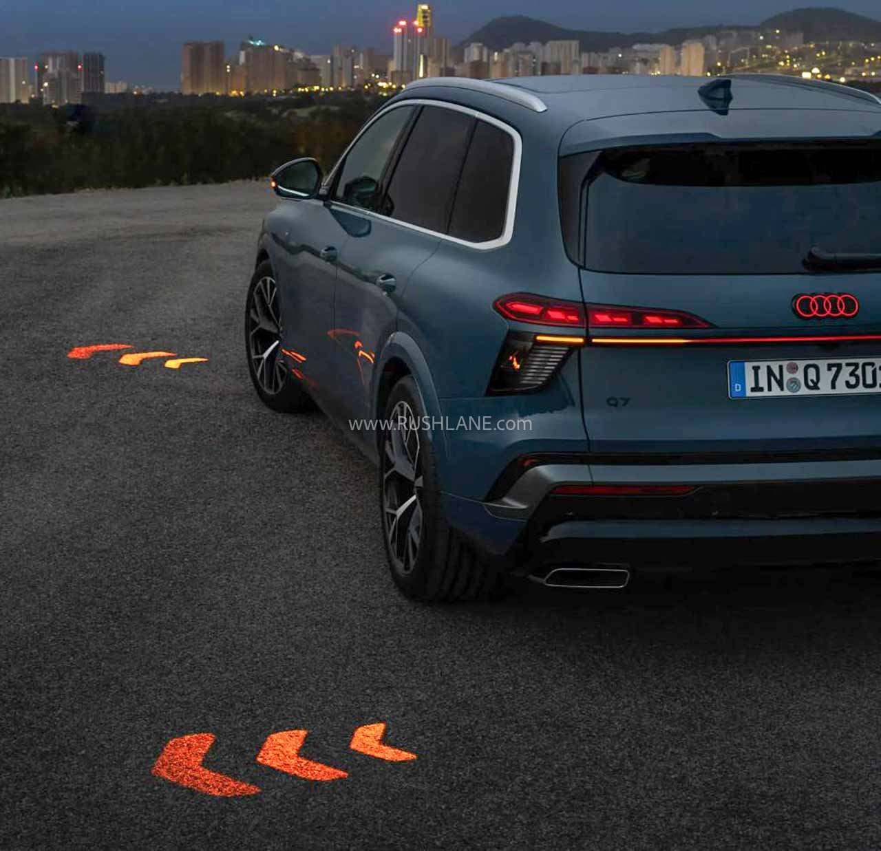 Third generation Audi Q7 lighting