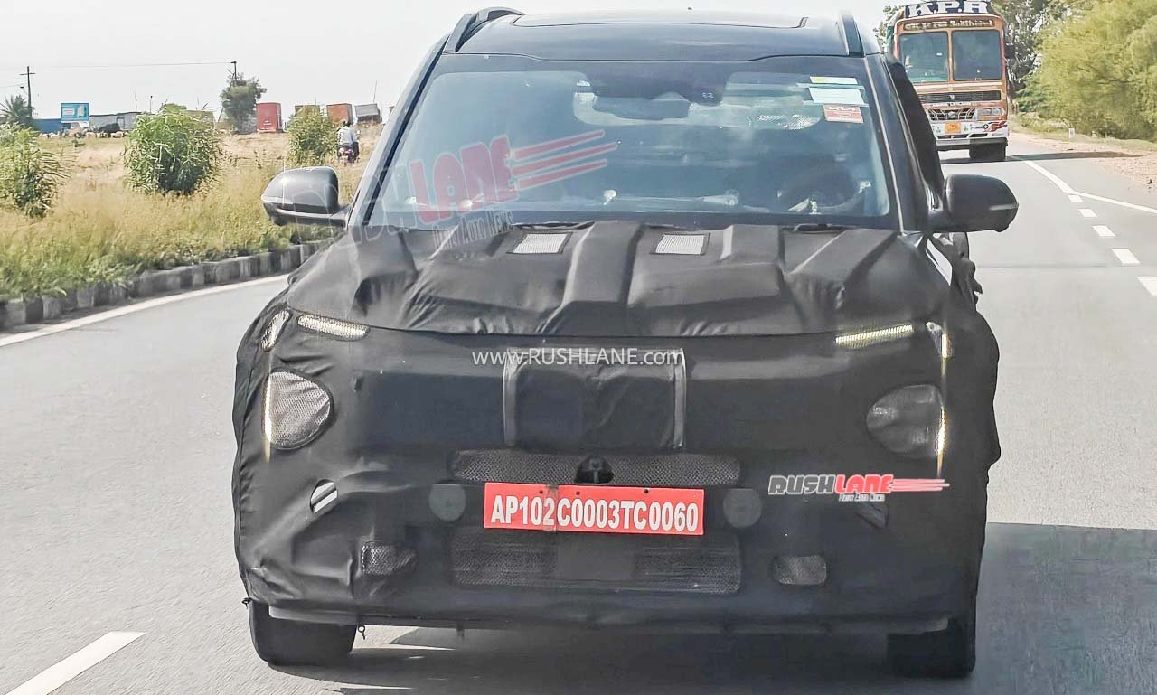 New Kia Carens Clavis spied - E85 flex fuel?