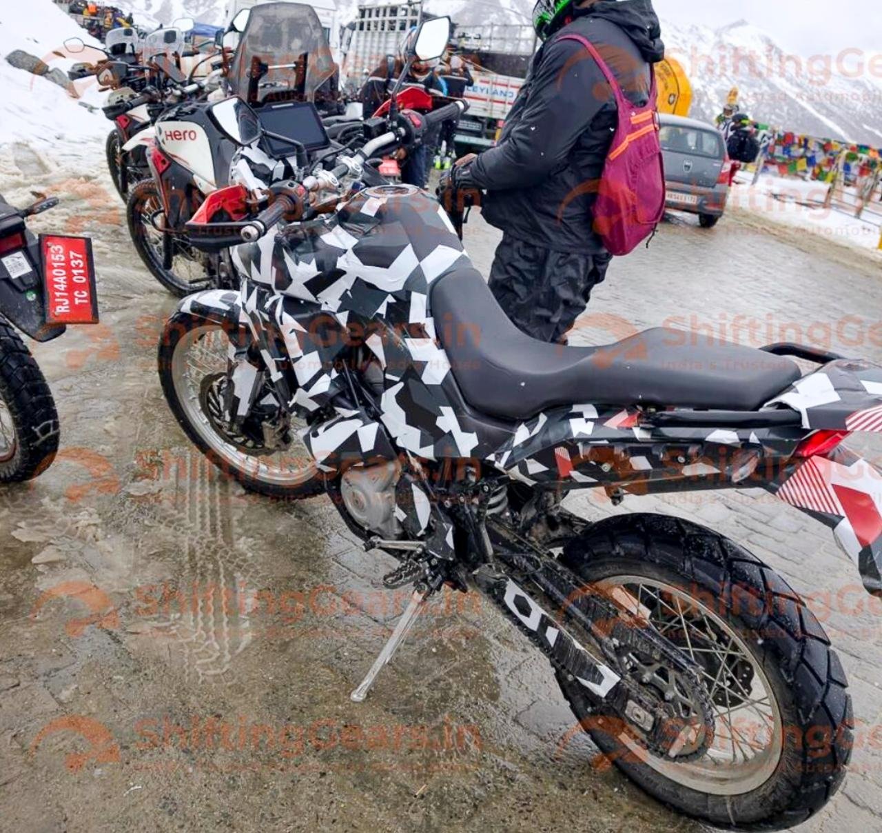 Hero Xpulse 421 ADV spied