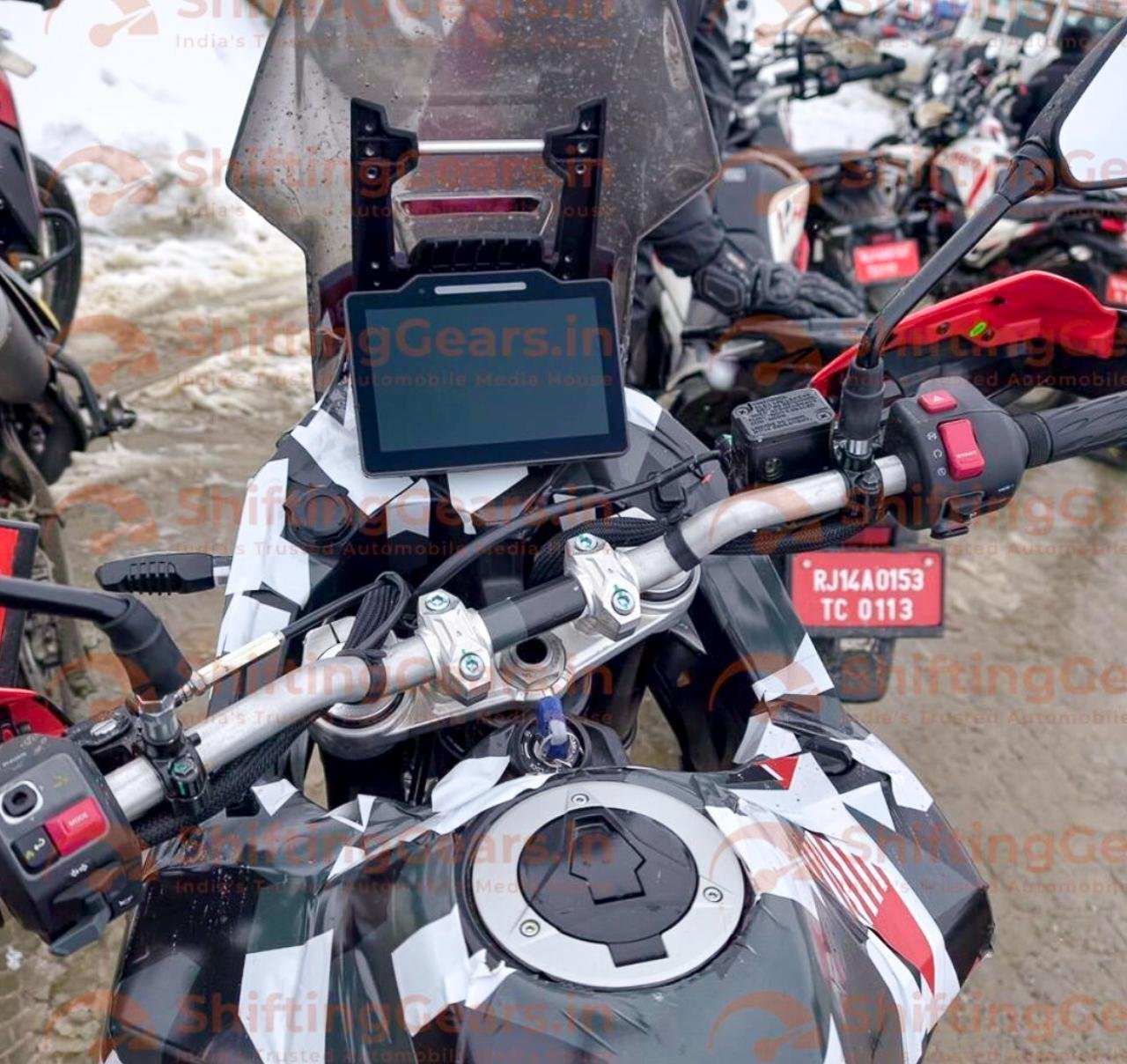 Hero Xpulse 421 ADV spied