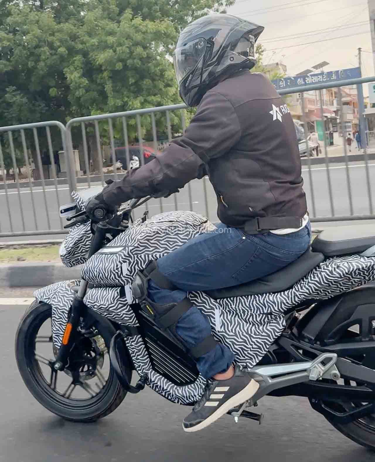 New Avor electric motorcycle spied