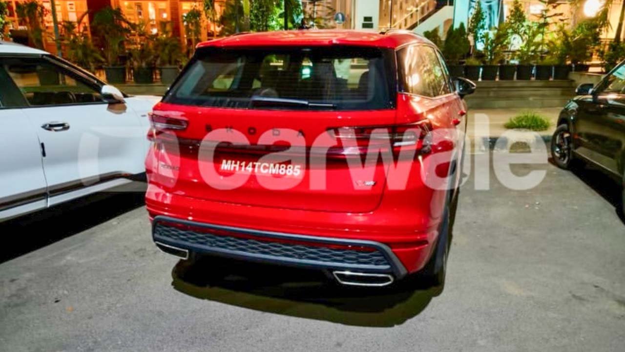 Skoda Kodiaq RS spied