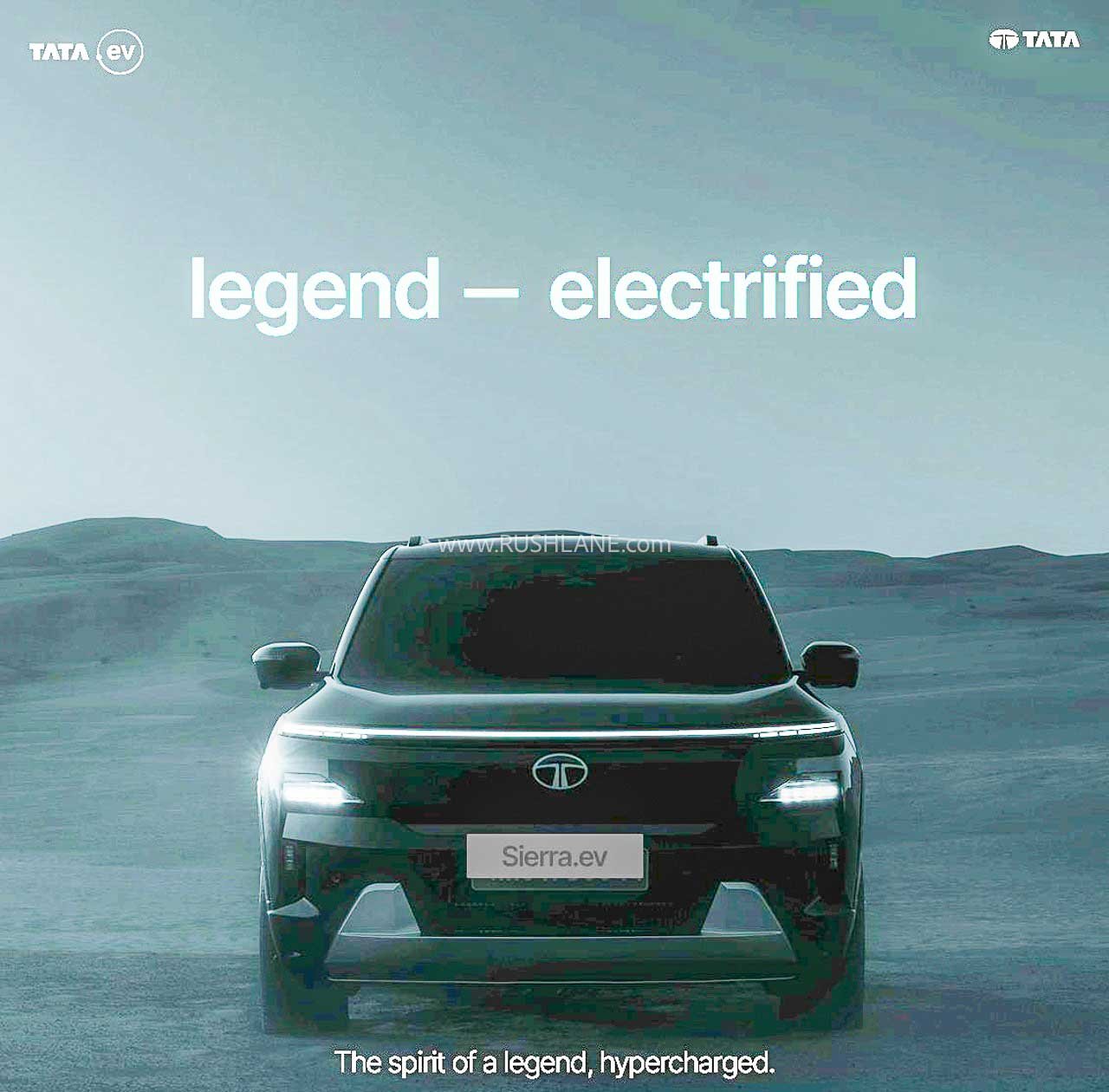 Tata Sierra EV teaser released