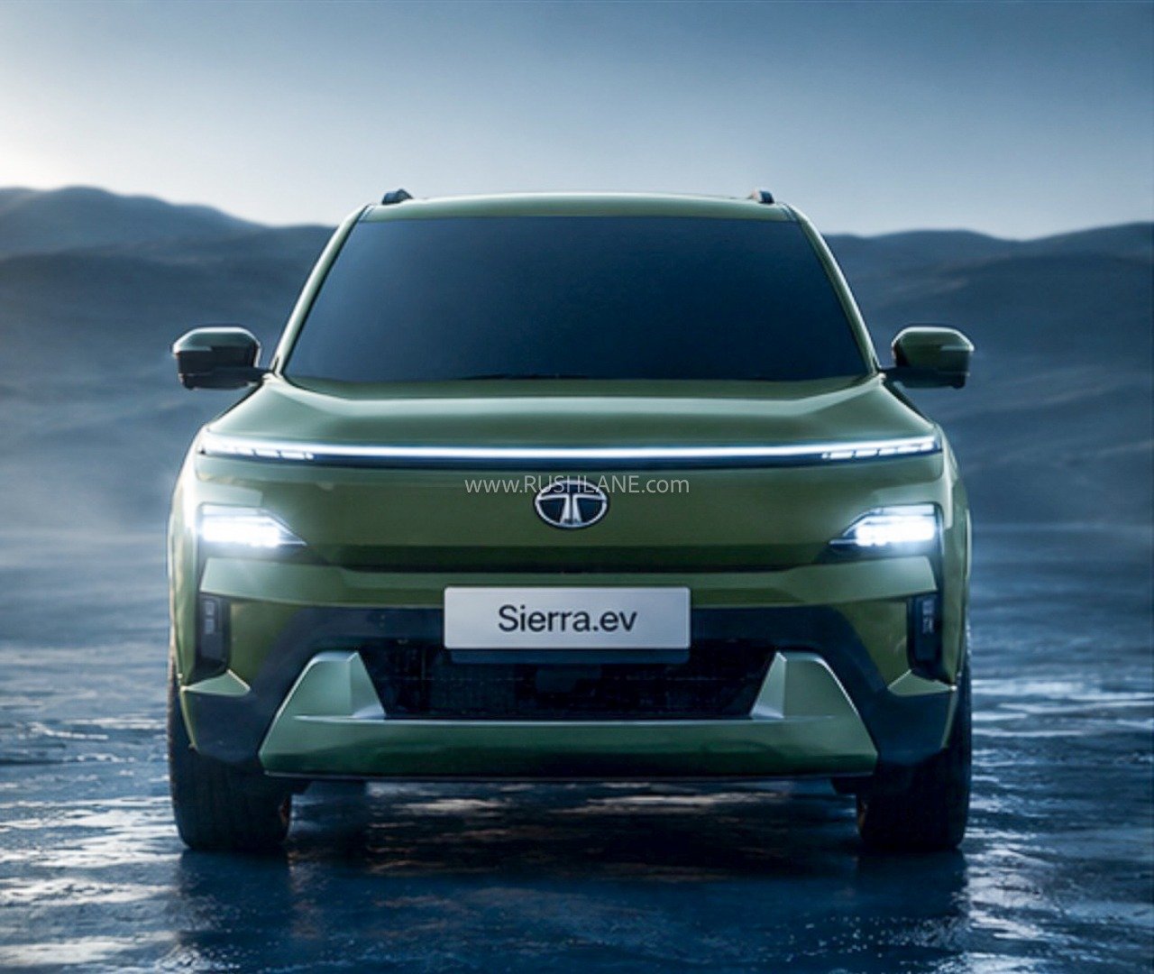 Tata Sierra EV digital render based on teaser