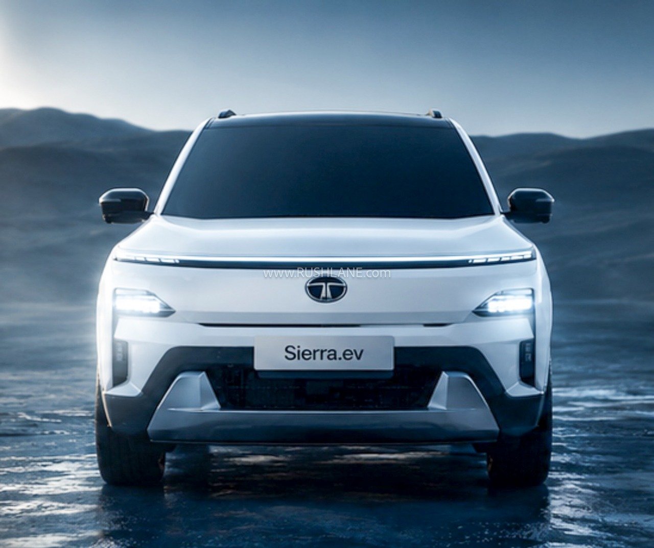 Tata Sierra EV digital render based on teaser