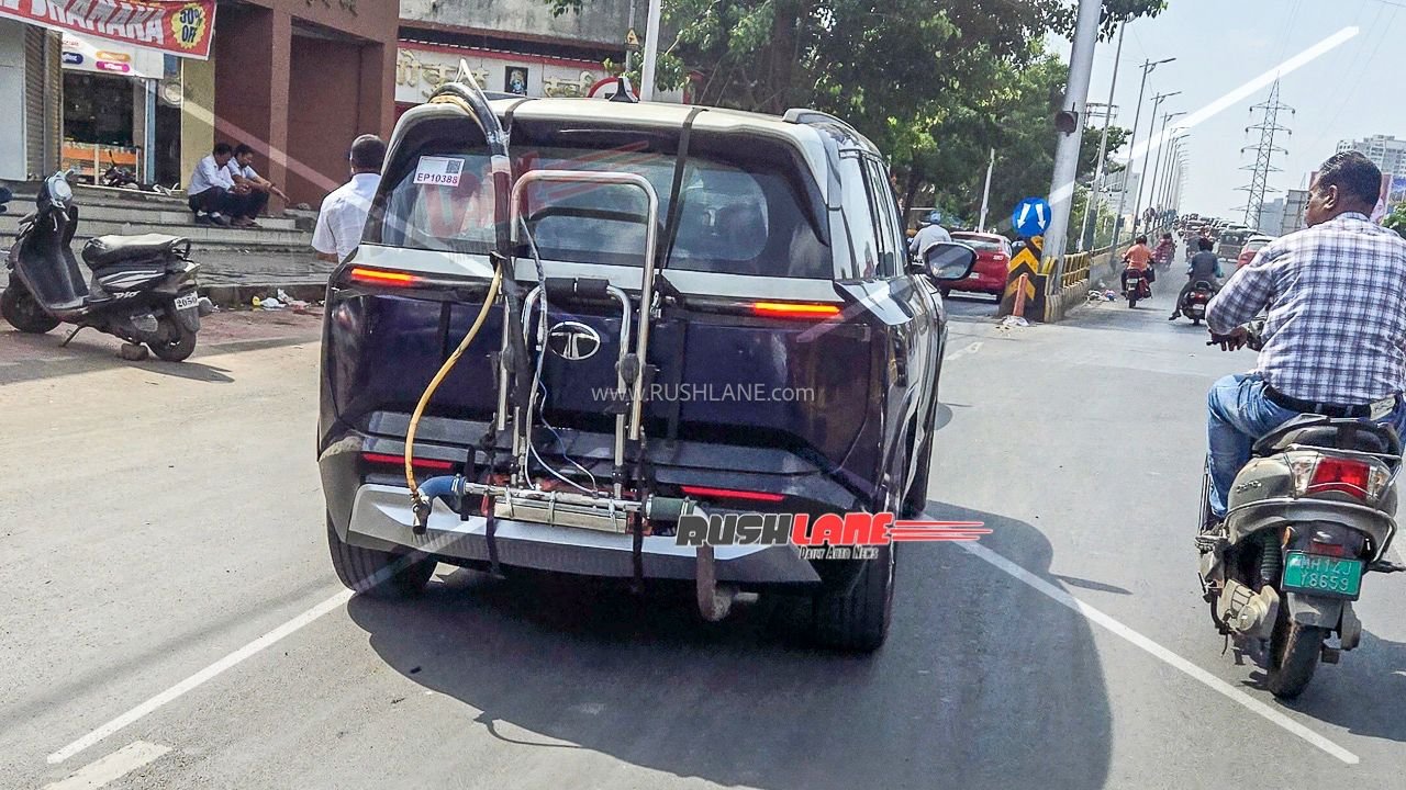 Tata Sierra CNG spied