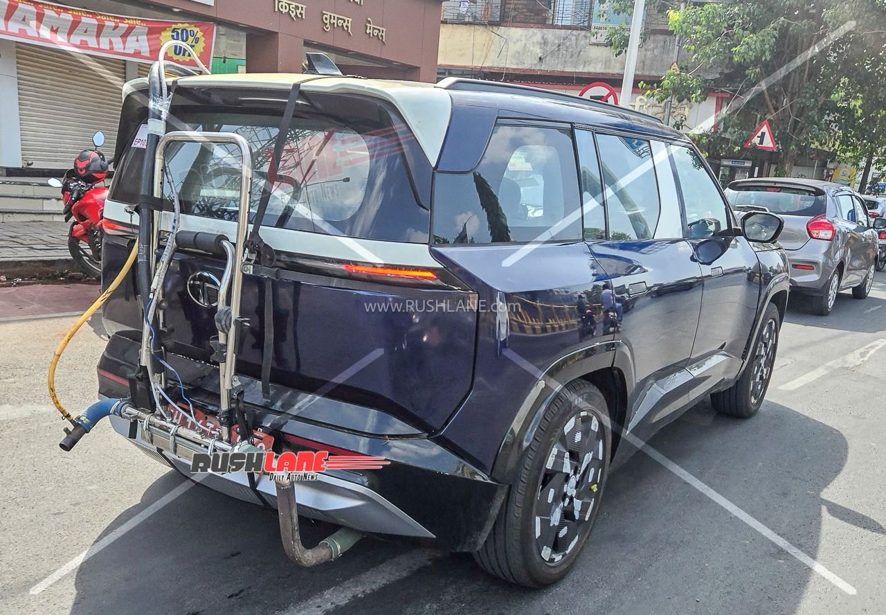 Tata Sierra CNG spied