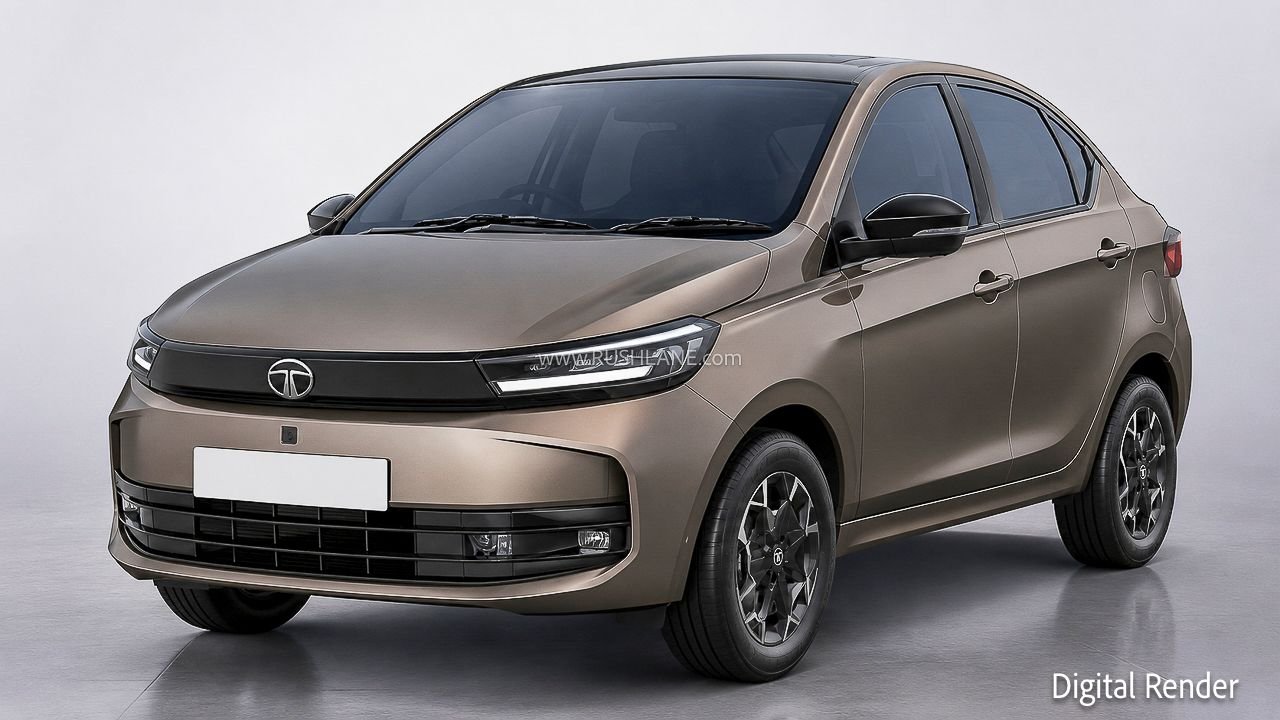 2026 Tata Tigor facelift renders