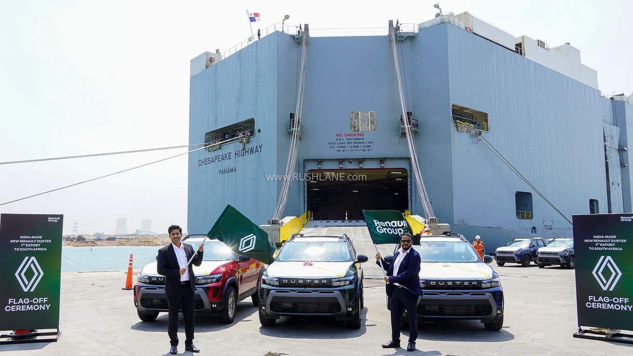 Renault Duster export begins