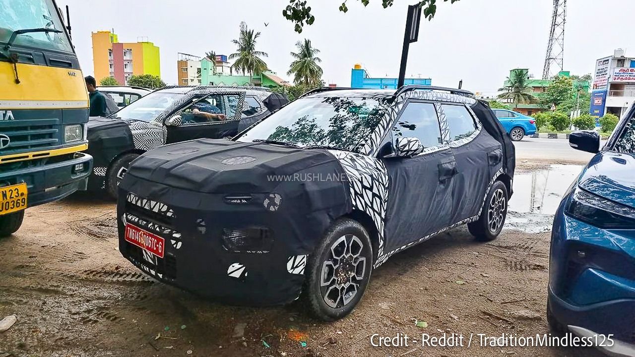 Hyundai Bayon SUV spied