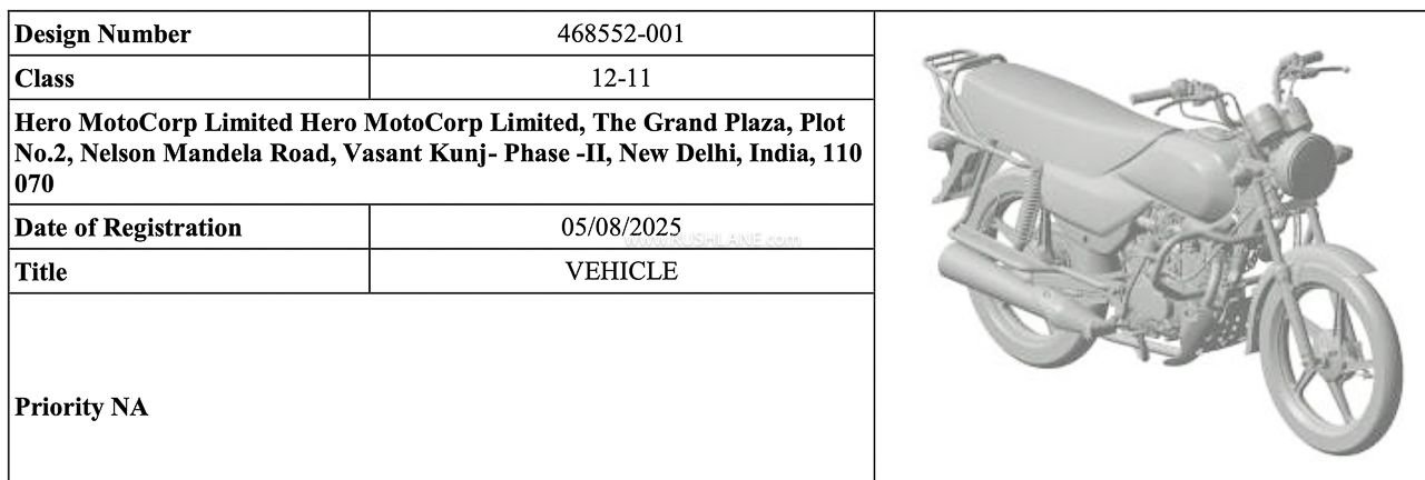hero patent new bike