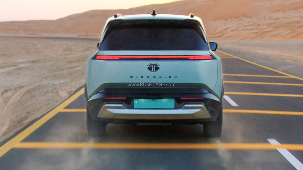 Tata Sierra EV revealed