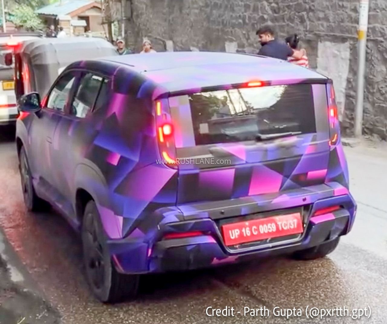 New Honda 0 Alpha EV spied