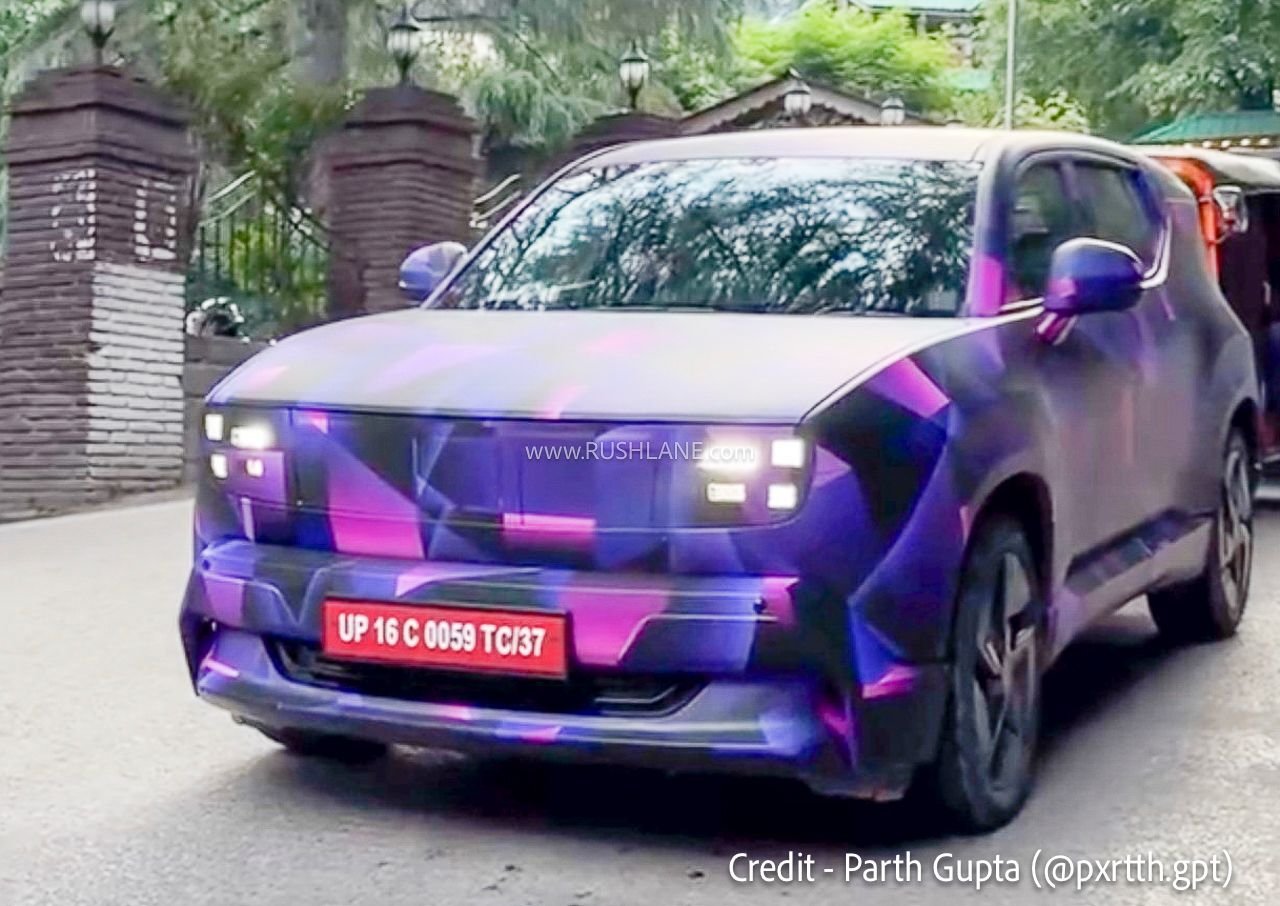 New Honda 0 Alpha EV spied