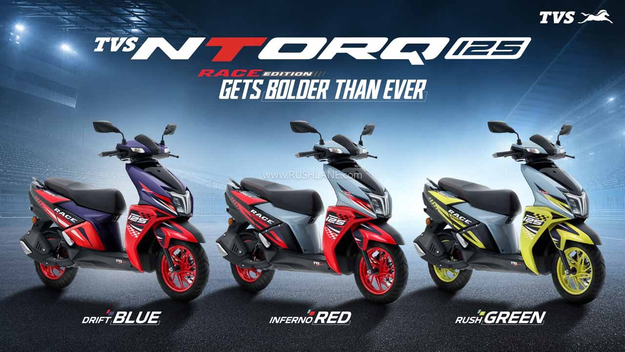 2026 TVS Ntorq 125 Race Edition updated