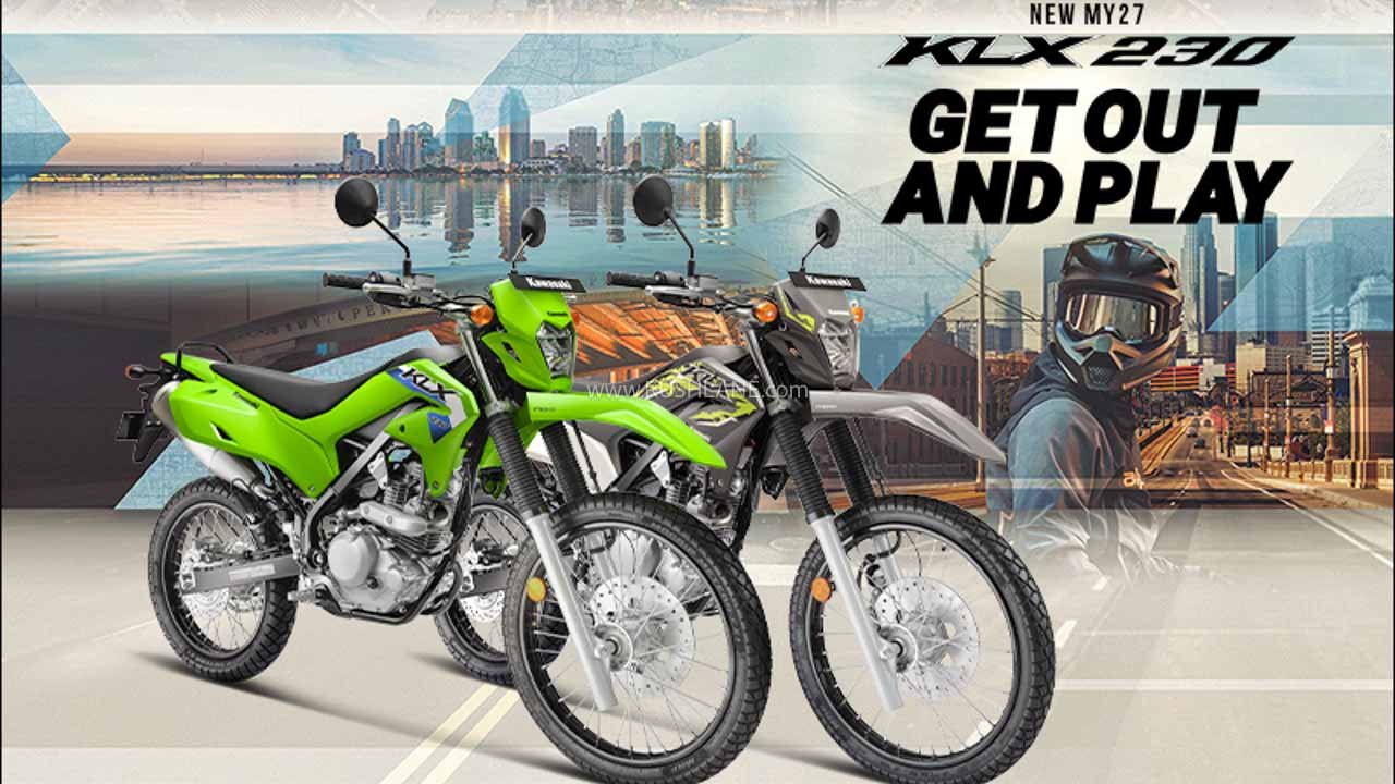 2027 Kawasaki KLX230 Lineup Launched