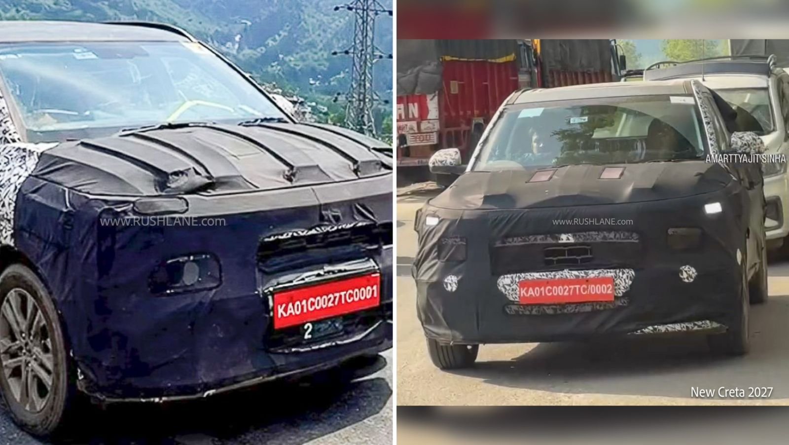 2027 Kia Sonet and new generation Hyundai Creta
