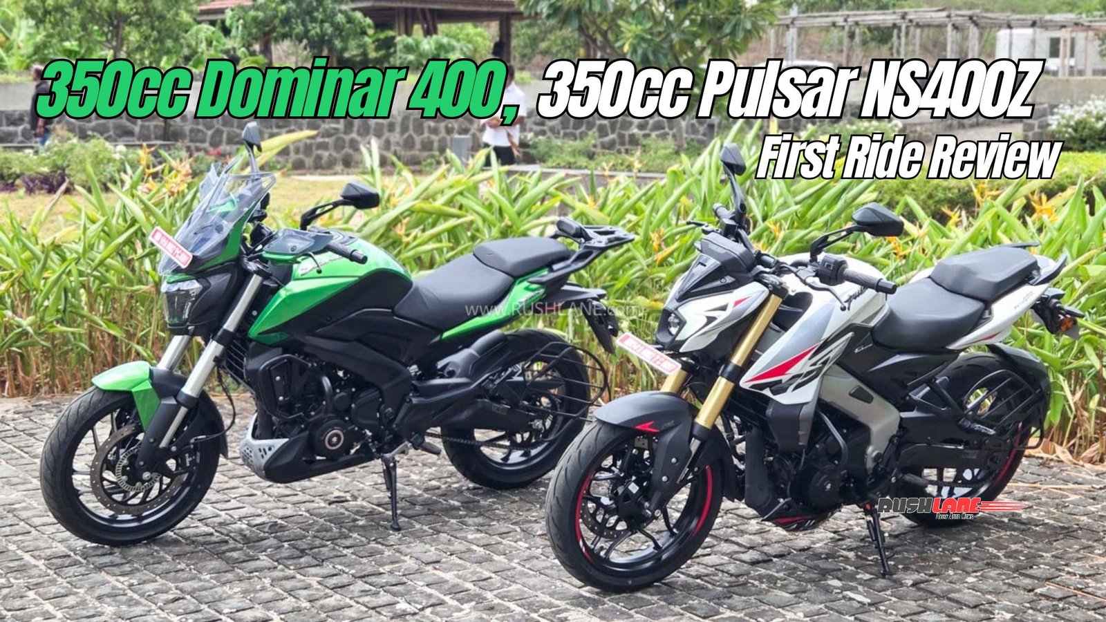350cc Bajaj Dominar 400 and Pulsar NS400Z review