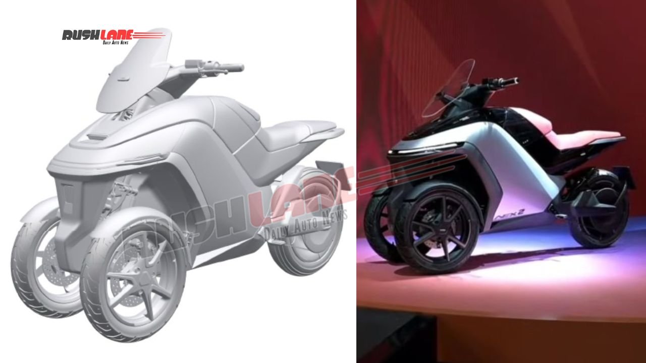 Hero Vida Nex 2 Design Patent