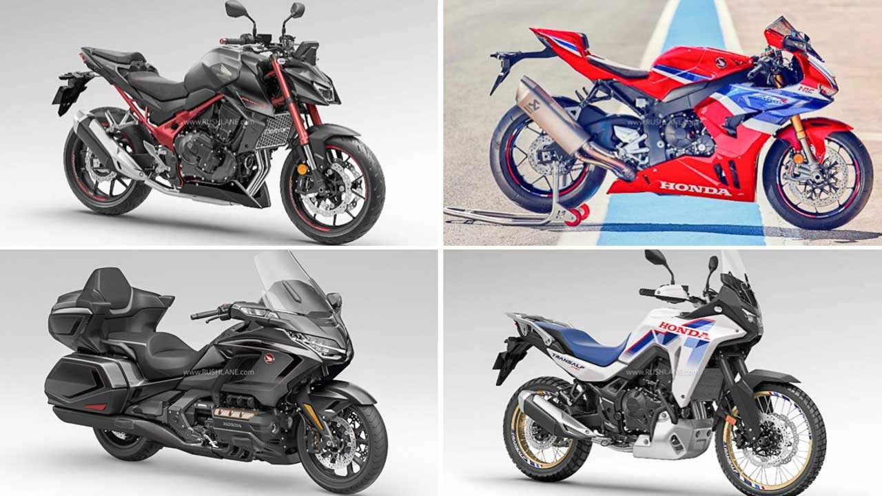 Honda's 4 new big bikes launched in India