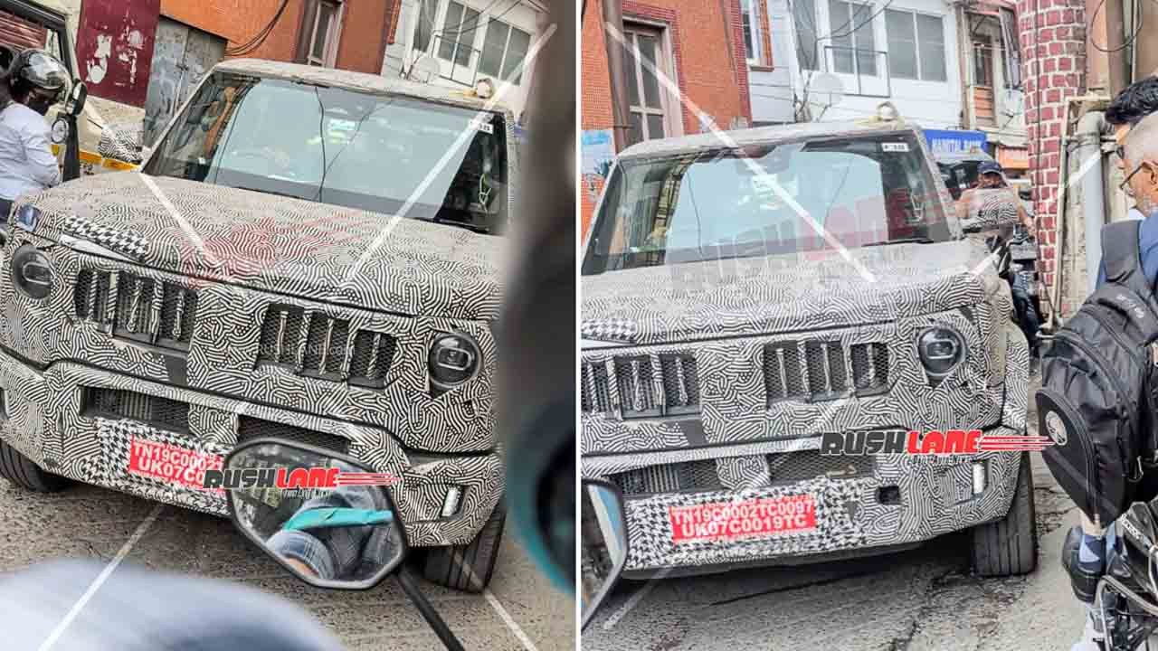 Mahindra Vision S spied in Mussoorie