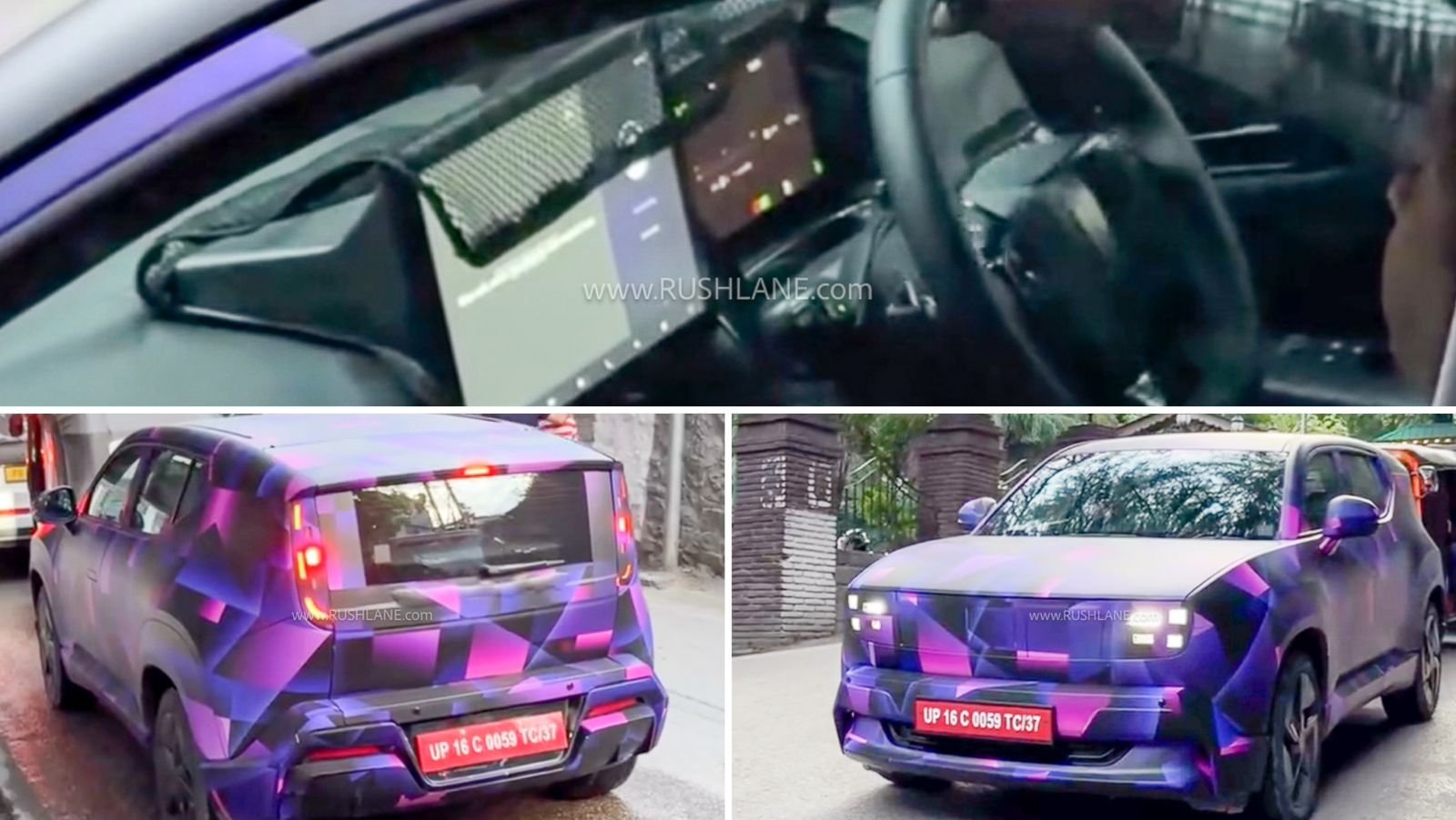 New Honda 0 Alpha EV spied