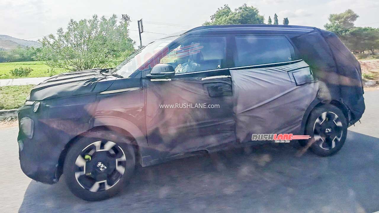 New Kia Carens Clavis spied - E85 flex fuel?