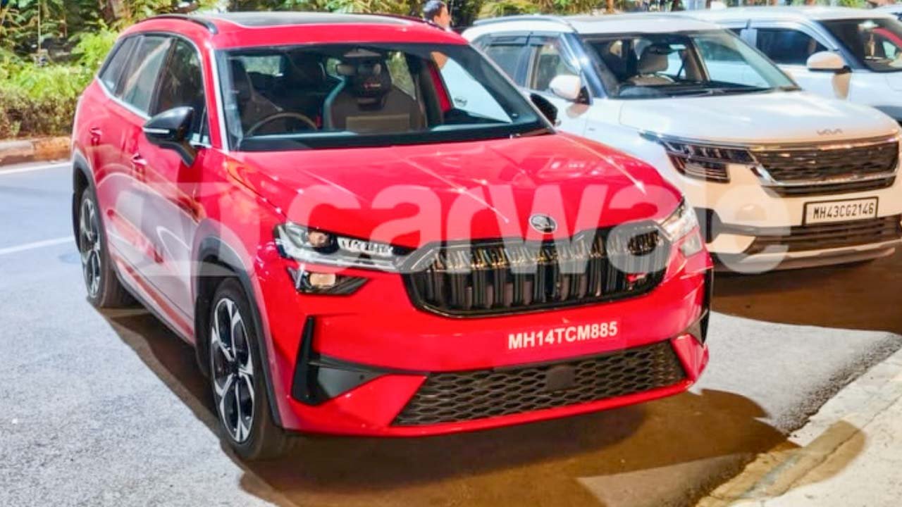Skoda Kodiaq RS spied