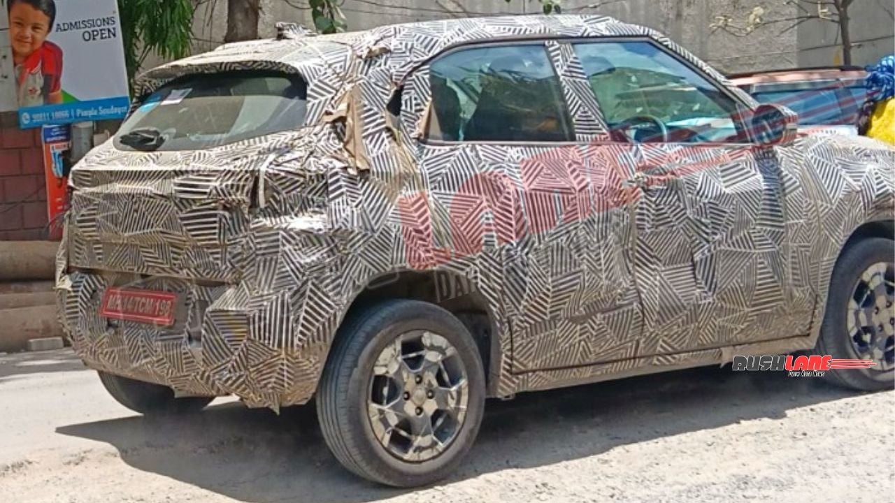 New Tata Punch spotted testing – flex fuel vehicle?