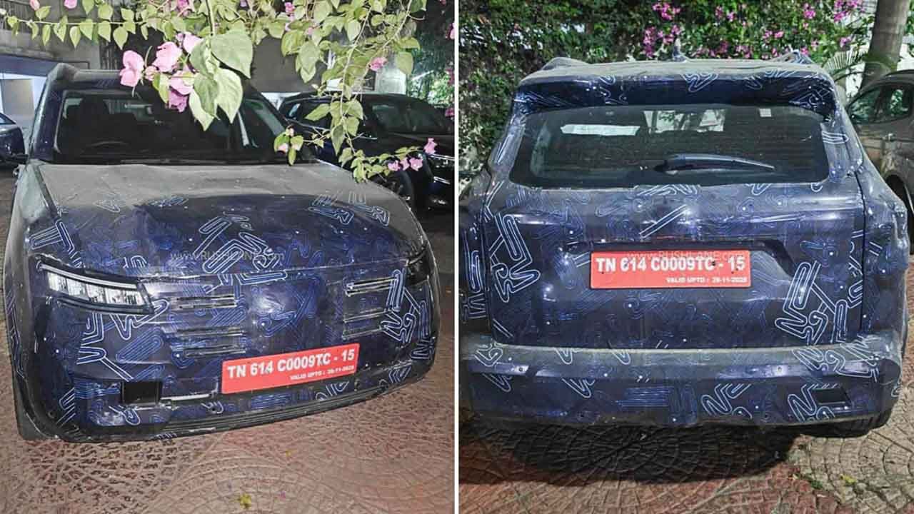 Nissan Tecton spied in final testing