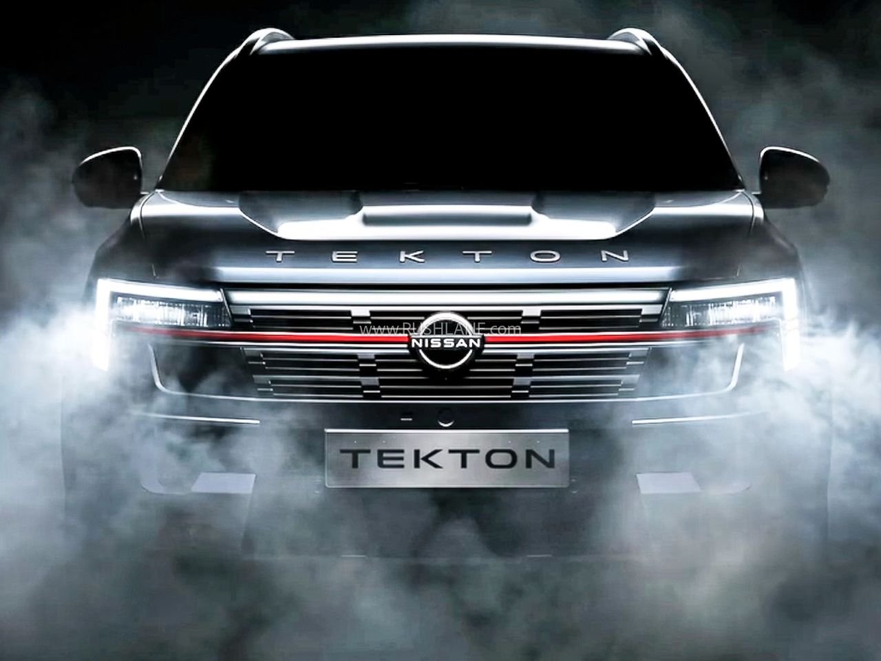 Nissan Tecton teased in black